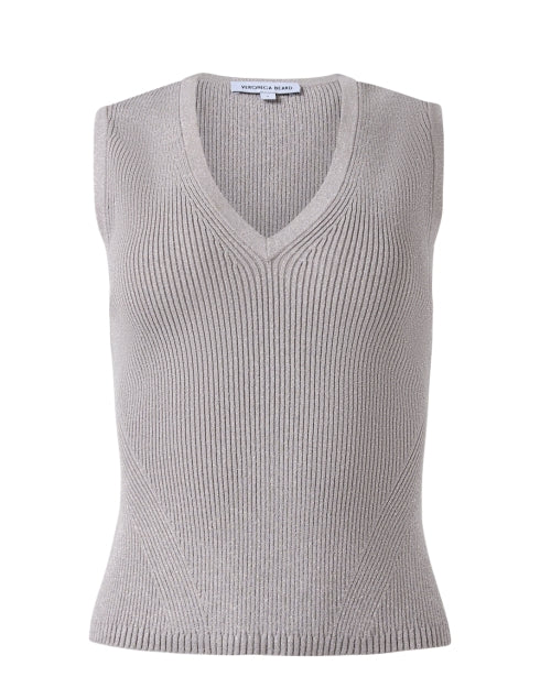 Sid Silver Knit Top