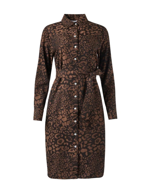 Kathleen Brown Leopard Print Dress