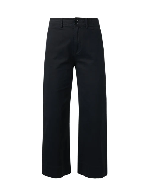Merida Black Cotton Pant