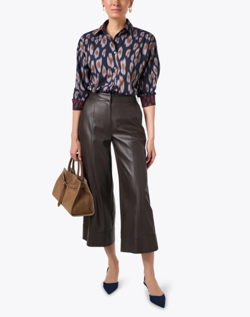 Tyra Leopard Print Shirt