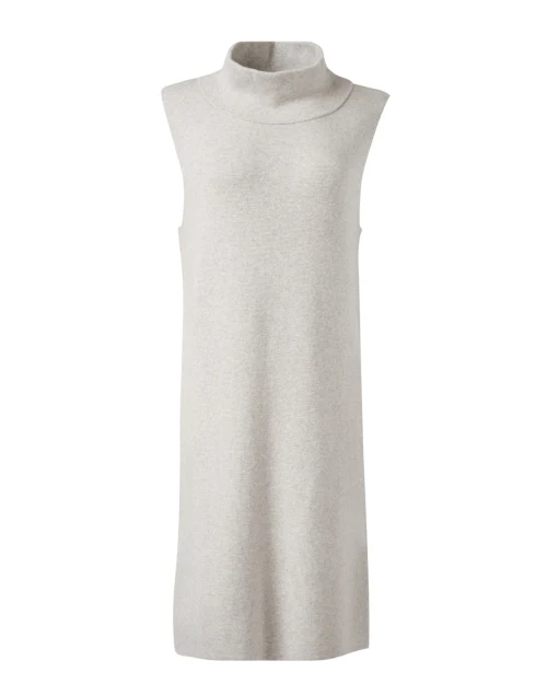 Paris Grey Cotton Cashmere Dress