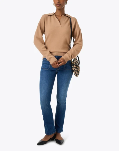 The Insider Blue Patch Pocket Bootcut Jean