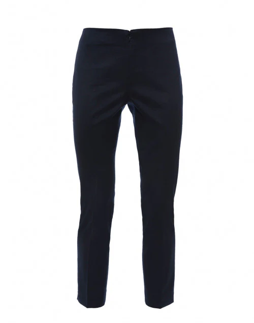 Jerry Navy Stretch Sateen Pant