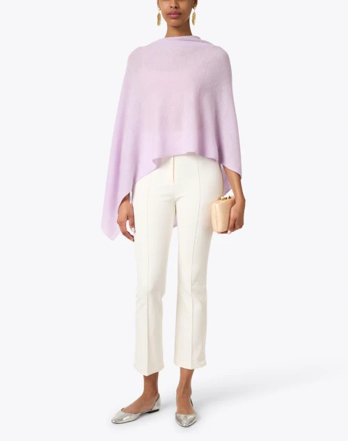 Lavender Cashmere Ruana