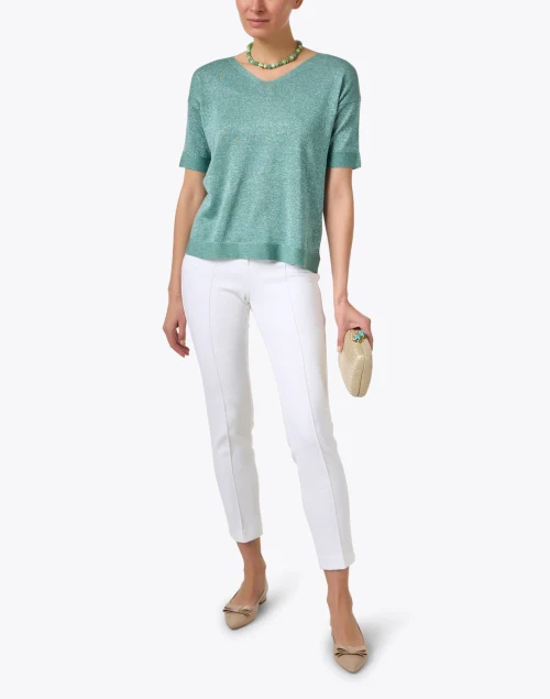 Ros White Techno Stretch Pant