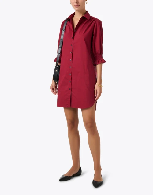 Miller Red Shirt Dress