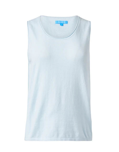 Blue Cotton Cashmere Tank