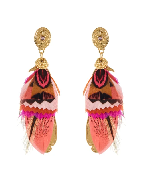 Pink Drop Earrings
