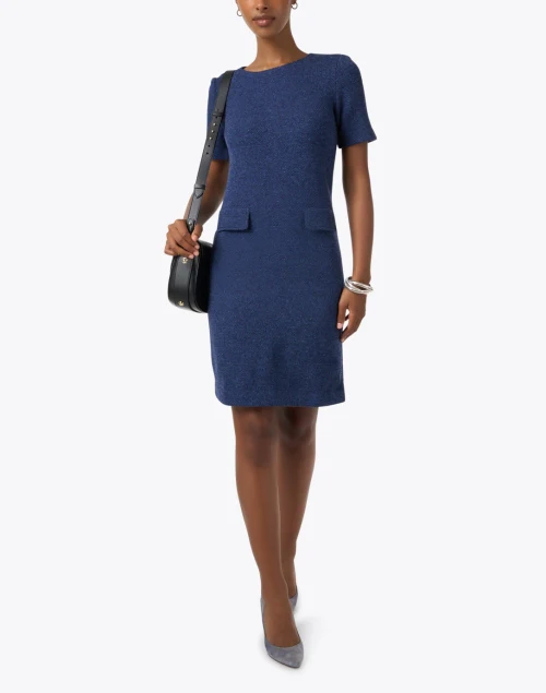 Refuge Navy Shift Dress