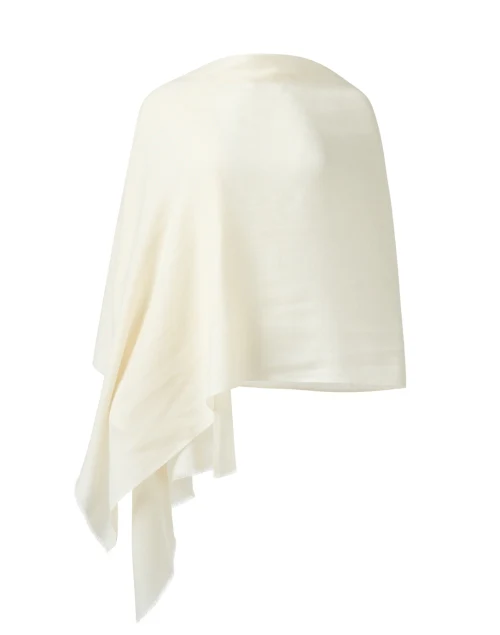 Ivory Merino Wool Scarf
