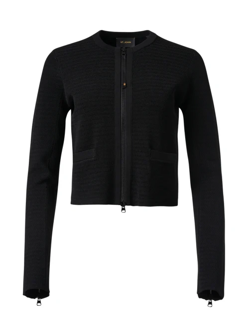 Black Knit Jacket