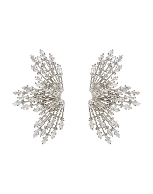 Sunburst Crystal Stud Earrings