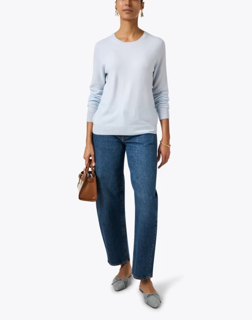 Blue Cashmere Sweater