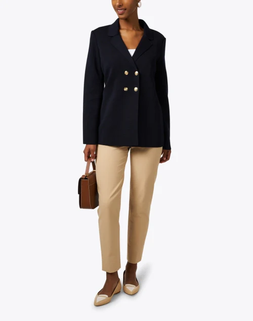 Charente Navy Wool Blazer