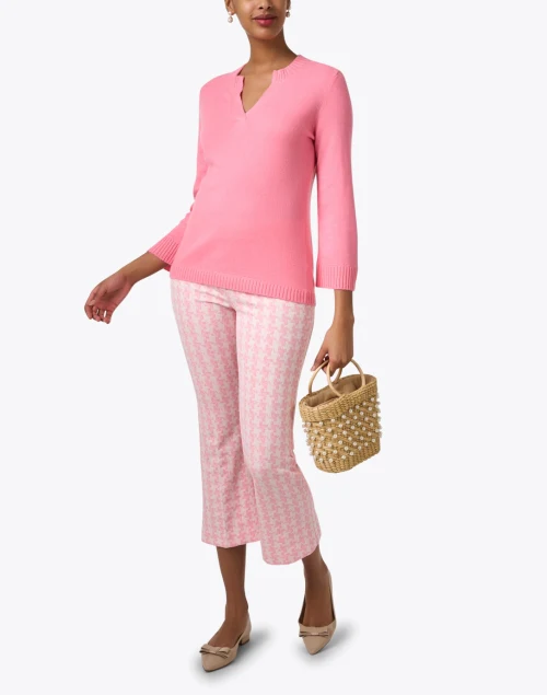 Leo Pink Print Pull On Pant