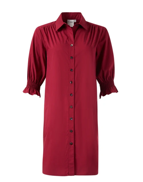 Miller Red Shirt Dress