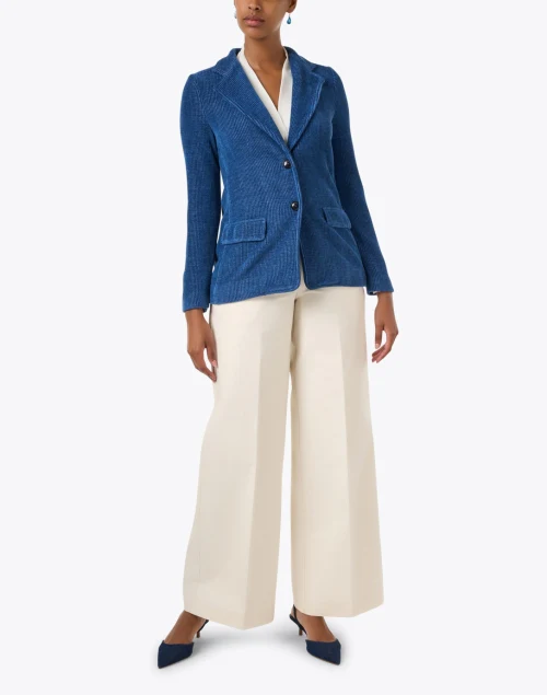 Voltaire Blue Corduroy Blazer