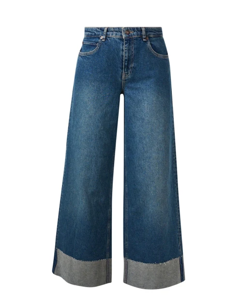 Nevada Blue Super Wide Leg Jean