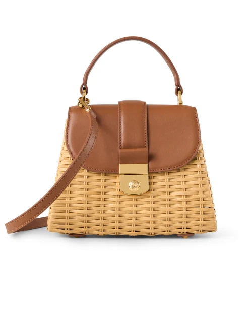 Small Tan Wicker Bag