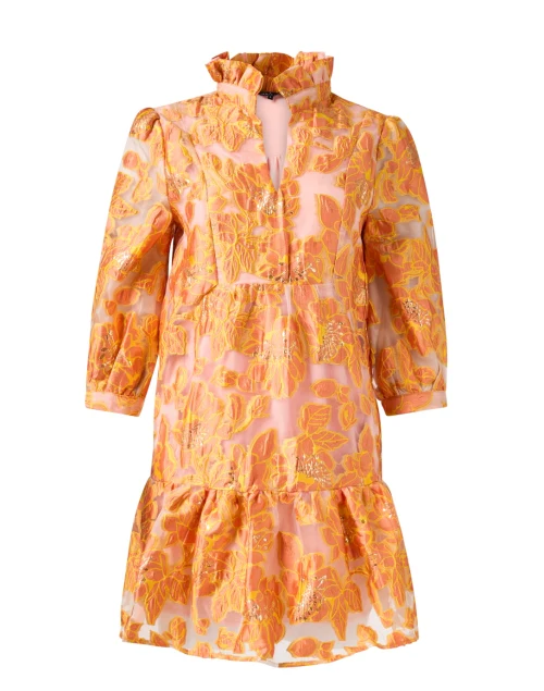 Emmerson Yellow and Orange Organza Dress