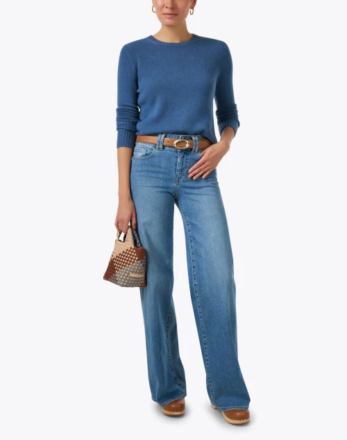 Blue Cashmere Sweater