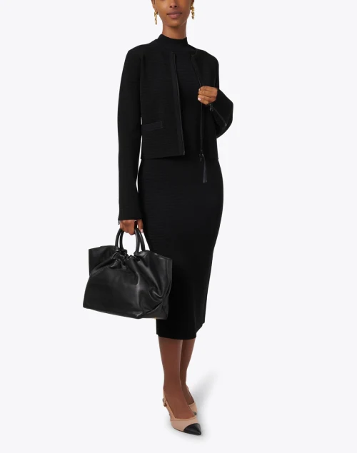 Black Knit Jacket