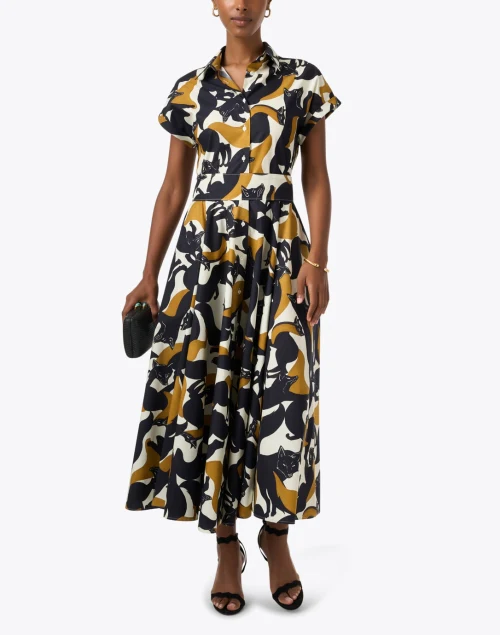 Danielle Fox Print Dress