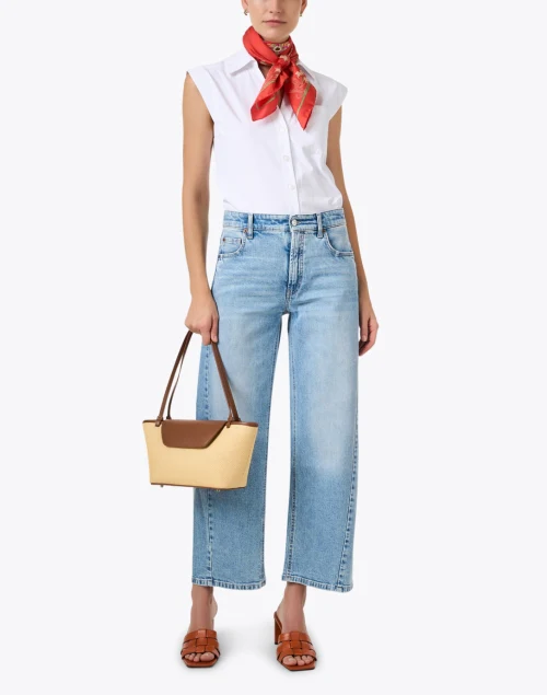 Elias White Sleeveless Shirt