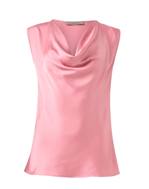 Pink Satin Top