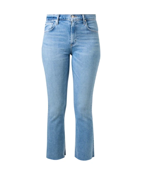 Isola Light Wash Cropped Bootcut Jean