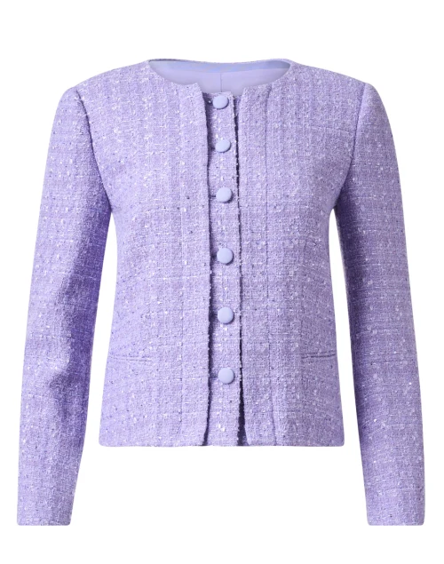 Purple Tweed Jacket