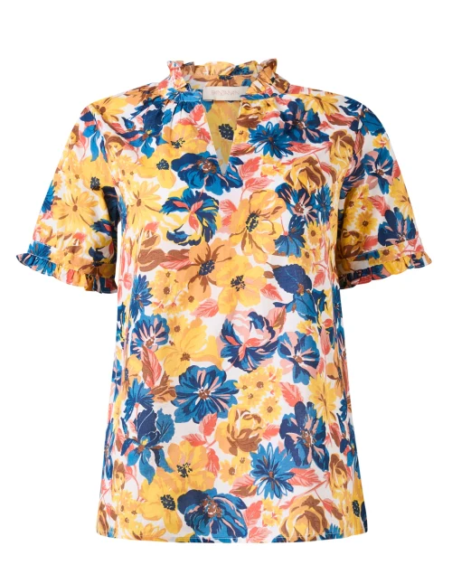 Ebisu Multi Floral Print Top