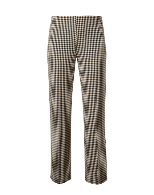 Jules Black and Tan Check Knit Pull On Pant