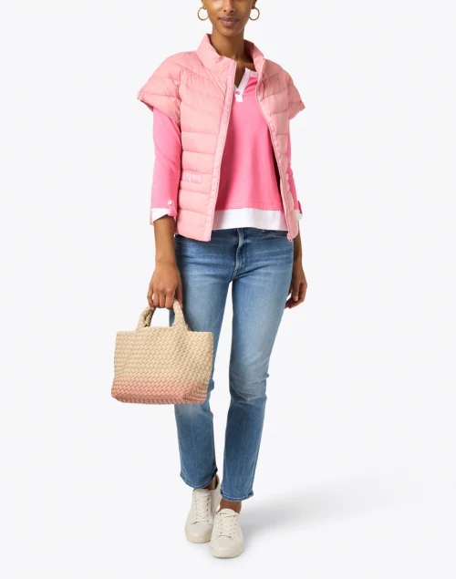 Palm Beach Blush Pink Puffer Jacket