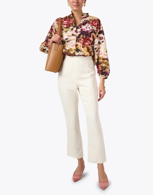 Jeremy Pink Floral Print Shirt