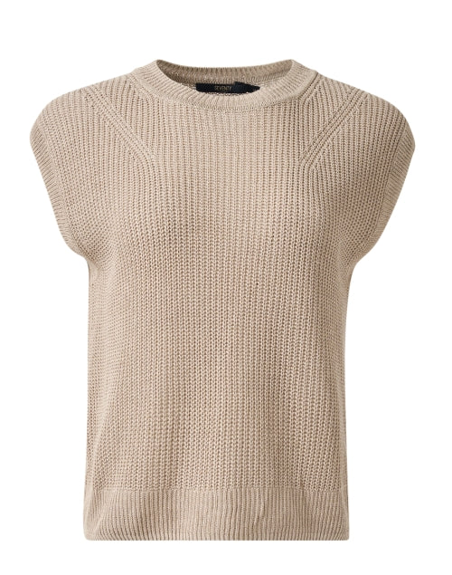 Panna Beige Knit Top