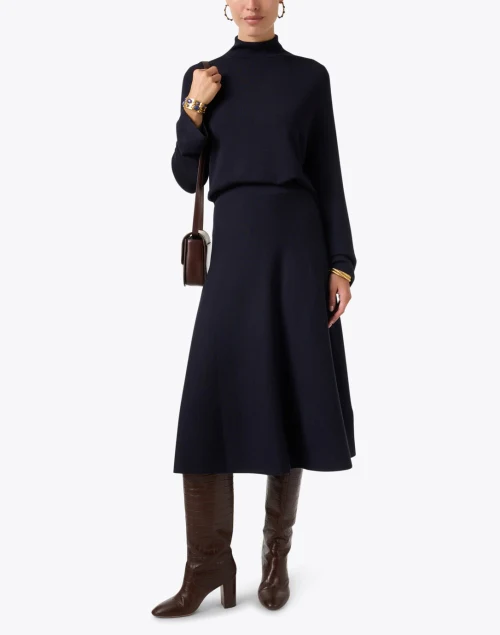Navy Wool Sweater