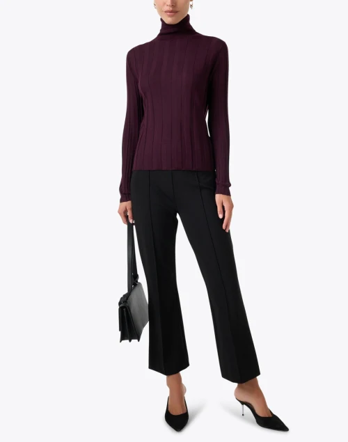 Burgundy Red Wool Sweater