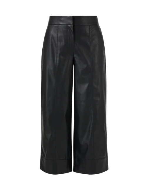 Odele Black Faux Leather Pant