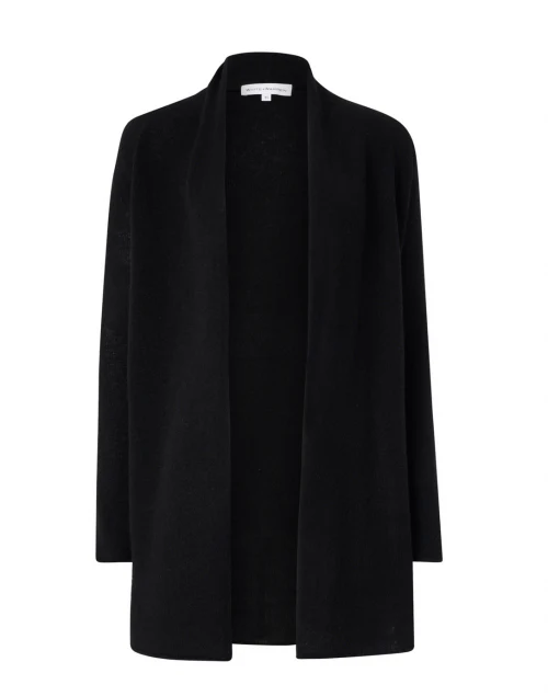 Black Essential Cashmere Cardigan