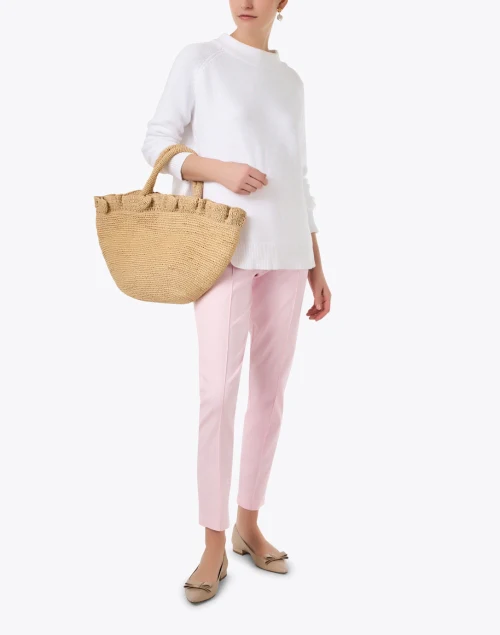 Sharon Pink Pull On Pant