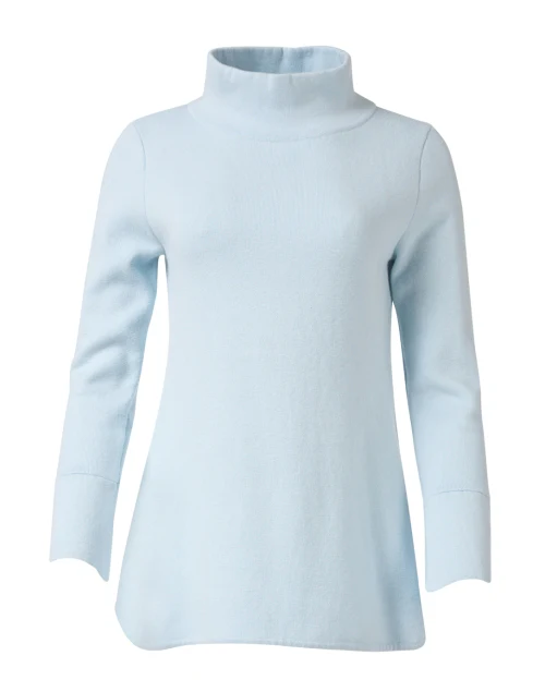 Laura Blue Cotton Cashmere Tunic