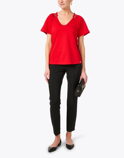 Anna Black Slim Pant