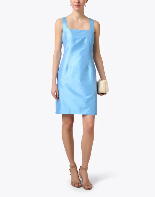 Blue Sheath Dress