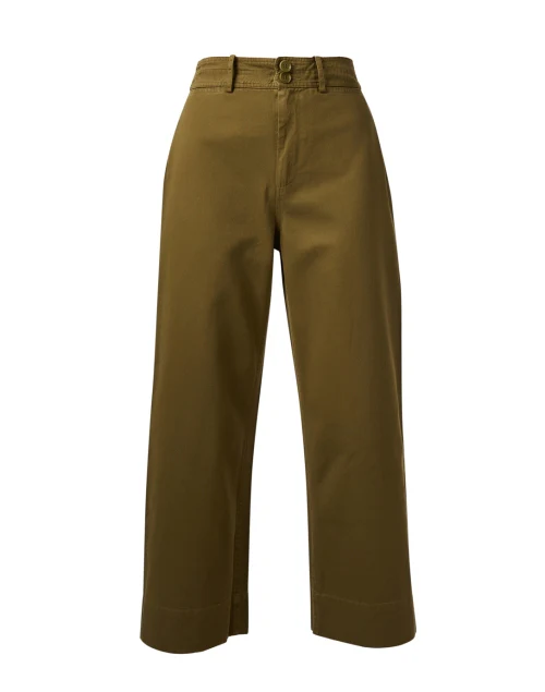 Merida Olive Cotton Pant