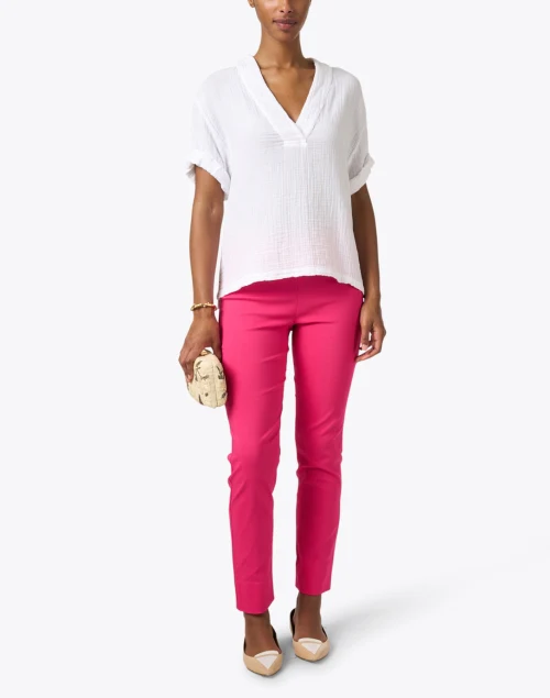 Milo Fuchsia Stretch Pant