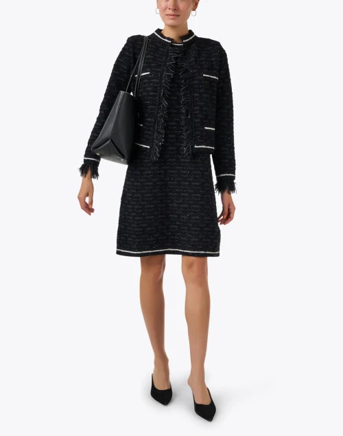 Black and White Tweed Jacket