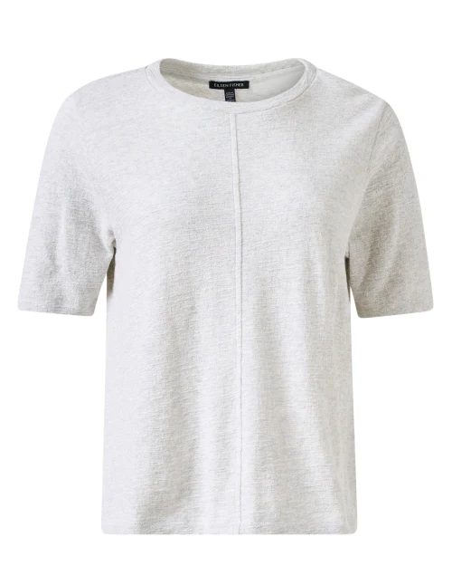 Grey Knit Cotton Top