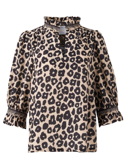 Leopard Print Tunic Top