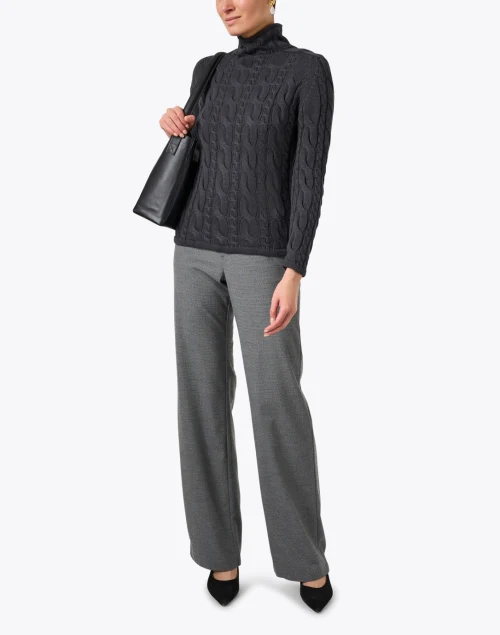 Chiara Grey Check Pant